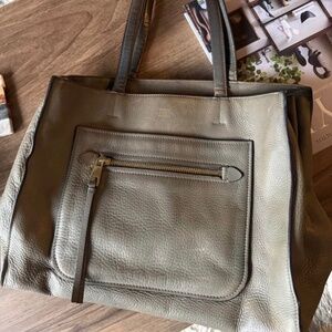 Vince Camuto Leather Tote Bag